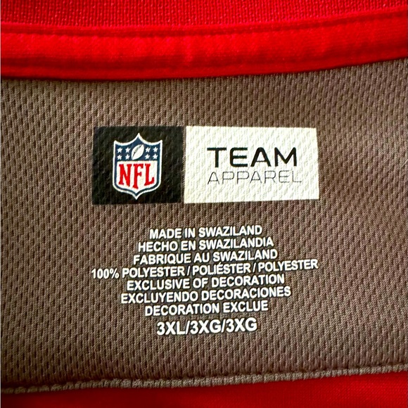🏈 NFL Team Apparel Tampa Bay Buccaneers Golf Shirt 3XL - $40 CAD 🏈 - Picture 7 of 7